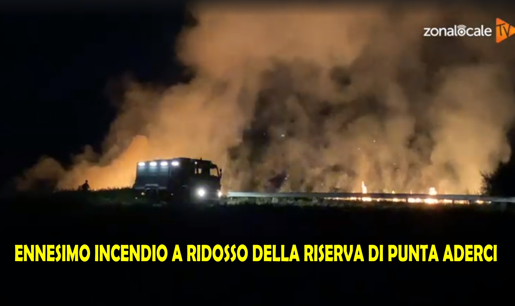 Punta Aderci ancora circondata da Incendi: Piromani + IVA?