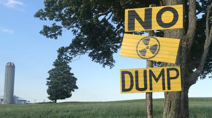 Ontario Nuclear Waste - Map released of proposed DGR site in South Bruce | The Sun Times