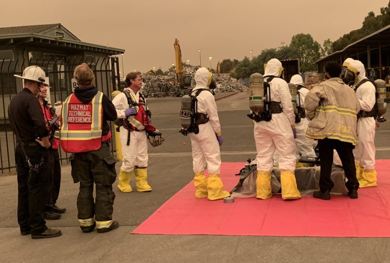 Firefighters At Scene Of Possible Radiation Leak In East Oakland | Various Sources