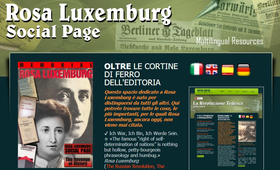 Rosa Luxemburg Social Page - 2021 | ita/eng/de/fr