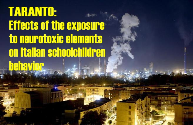 TARANTO: effects of the exposure to neurotoxic elements on Italian schoolchildren behavior | Nature  -  Scientific Reports