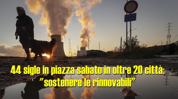 Clima: 44 sigle in piazza sabato, con gas Italia sbaglia strada | ANSA