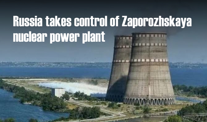 Russia takes control of Zaporozhskaya nuclear power plant, says defense ministry | ARMENPRESS