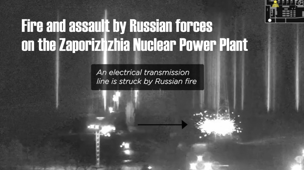 Video analysis reveals Russian attack on Ukrainian nuclear plant veered near disaster | npr.org